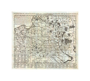 An extraordinary map of Poland issued c. 1710 by Henri Chatelain. Centered on 'Petite Pologne,' the map covers from the Baltic Sea to Transylvania and from Glatz to the border with Moscovie (Russia). Like most of Chatelain's work it is beautifully engrav