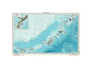 126. Ryuku Islands. Okinawa. The World Atlas., Chief Administration of Geodesy and Cartography under the Council of Ministers of the USSR. The World Atlas. Second Edition. Moscow. 1967. - New York Map Company