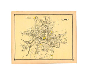 County Atlas of Middlesex Massachusetts, Hudson 1875