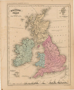 McNallys Improved System of Geography, England and Scotland and Wales and Ireland 1856