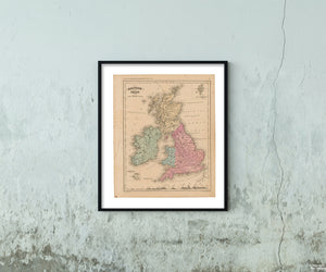 McNallys Improved System of Geography, England and Scotland and Wales and Ireland 1856