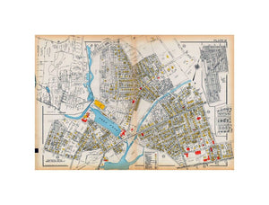 Atlas of the City of Worcester MA, Worcester 1922 Plate 013