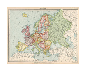 Plate 26. Europe., World Missionary Atlas. Containing a Directory of Missionary Societies, Classified Summaries of Statistics, Maps Showing the Locations of Missionary Stations throughout the World, a Descriptive Account of the Principal Mission Lands, a