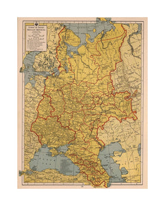 Union of Soviet Socialist Republic. European part. As of September 1, 1939. Copyright, J.W. Clement Co., Buffalo, N.Y., The New Matthews-Northrup Global atlas of the World at War. Cartography and manufacturing by J. W. Clement Co., Matthews-Northrup Work