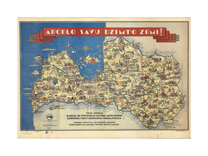 Apcelo Savu Dzimto Zemi! (Travels around his native country!) (Latvia)., Apcelo Savu Dzimto Zemi! (Travels around his native country!) (Latvia).,