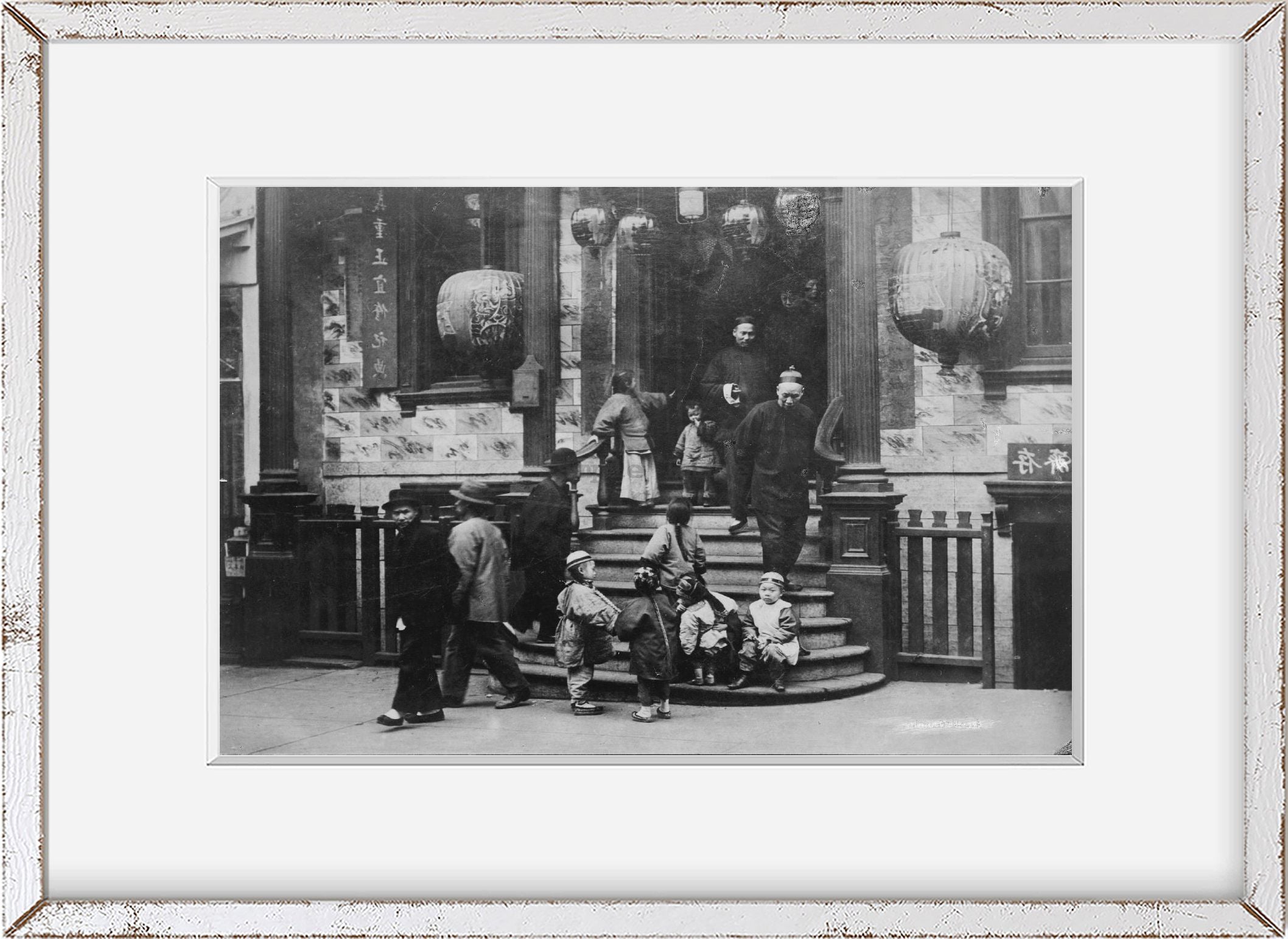 Photo: Front, Joss House, Chinatown, San Francisco, California, CA, Arnold Genthe, 1896