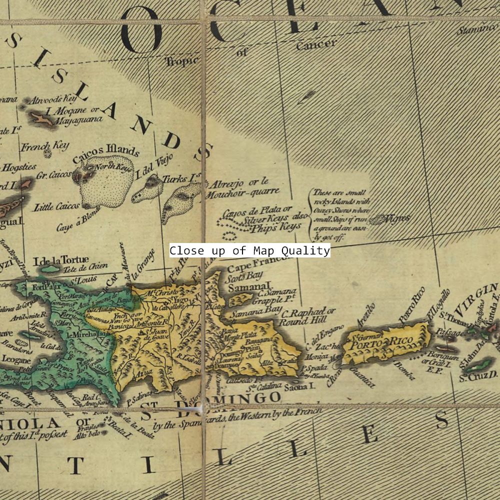 1774 Map North America, and the West Indies; a new map, wherein the British Empi - New York Map Company