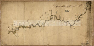 1766 Map|Title: River of Ohio|Subject: Maps, Manuscript|Ohio River Valley|United - New York Map Company