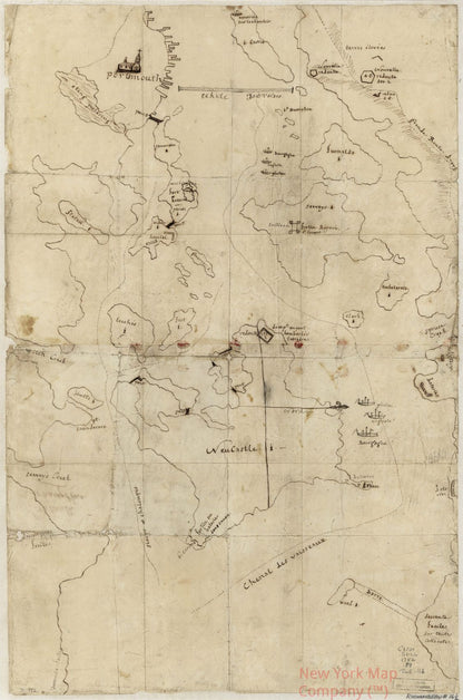 1782 map Portsmouth, New Hampshire. Pluton,. Map Subjects: Harbors | History | New Hampshire | Portsmouth | Portsmouth NH | Revolution |