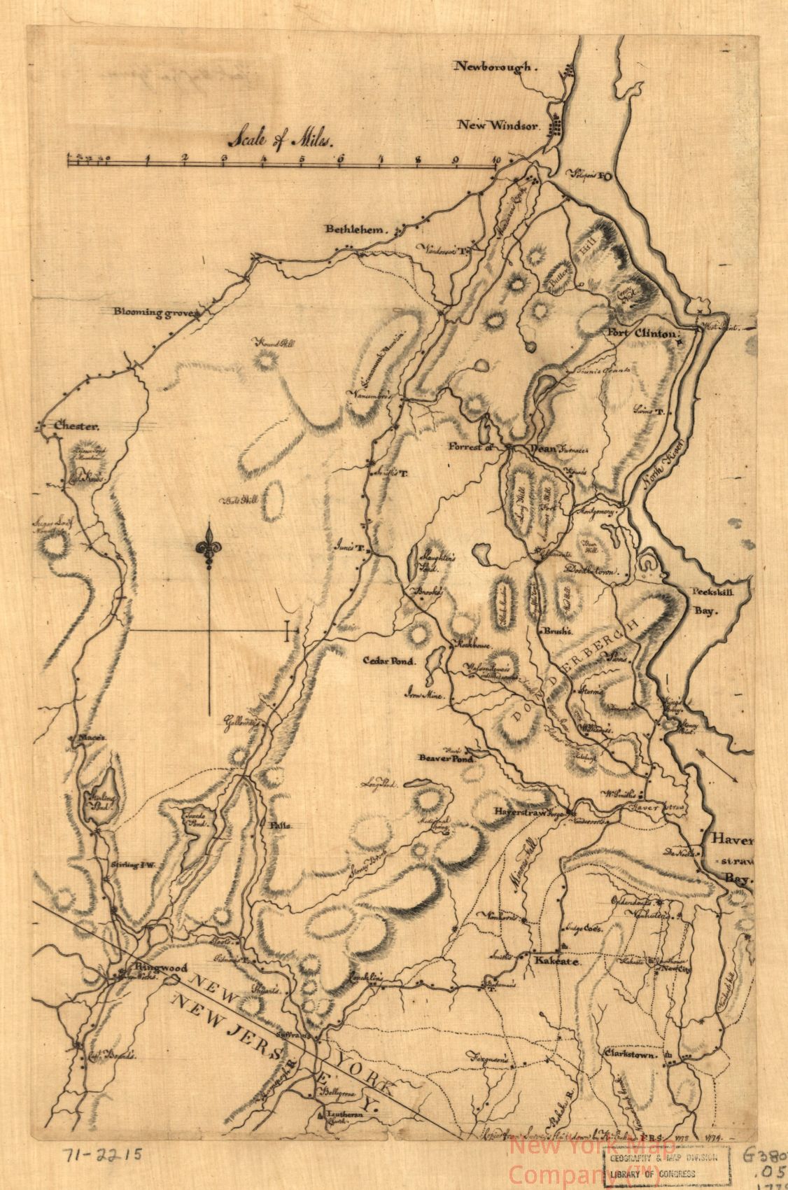 1779 map Map of Orange and Rockland counties area of New York. Map Subjects: New York | Orange County | Orange County NY | Rockland County | Rockland County NY |
