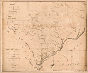 Summary: Shows troop movements during 1781. Also covers southcentral North Carolina. From David Ramsay's History of the Revolution of South Carolina, 1785. Prime meridian: Charleston (S.C.) Created / Published: Trenton, N.J.: s.n., 1785