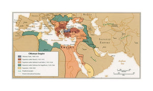 1993 Map Middle East | Mediterranean Sea Ottoman Empire Published in U.S. Central Intelligence Agency's ''Atlas of the Middle East'' (Washington, D.C., January 1993).