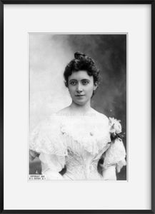 Photo: Marie Brema, 1856-1925, English dramatic mezzo-soprano singer, Minnie Fehrma