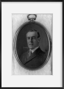 1919 photograph of Woodrow Wilson
