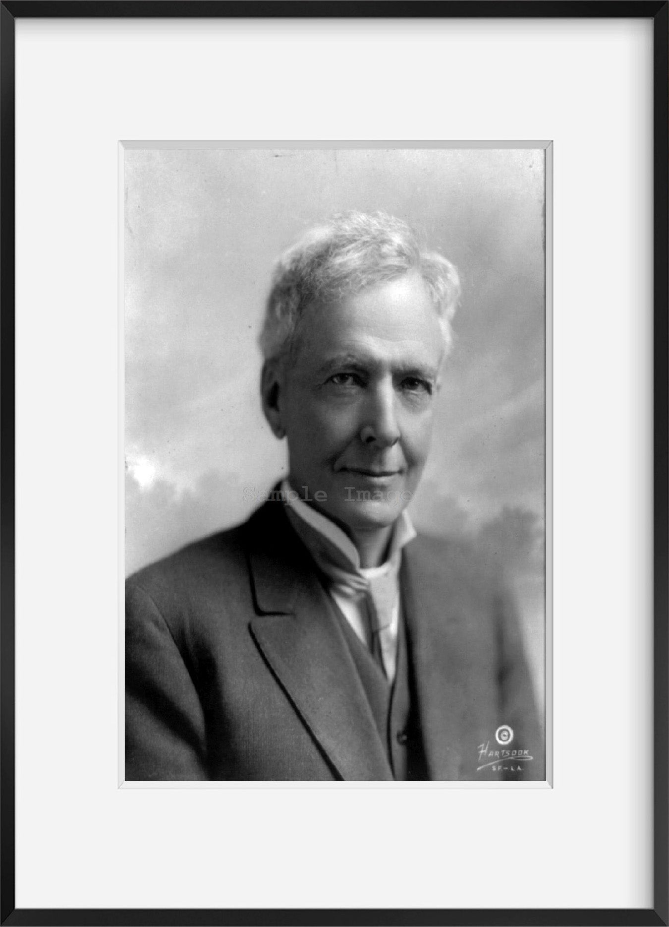 1915 photograph of Luther Burbank