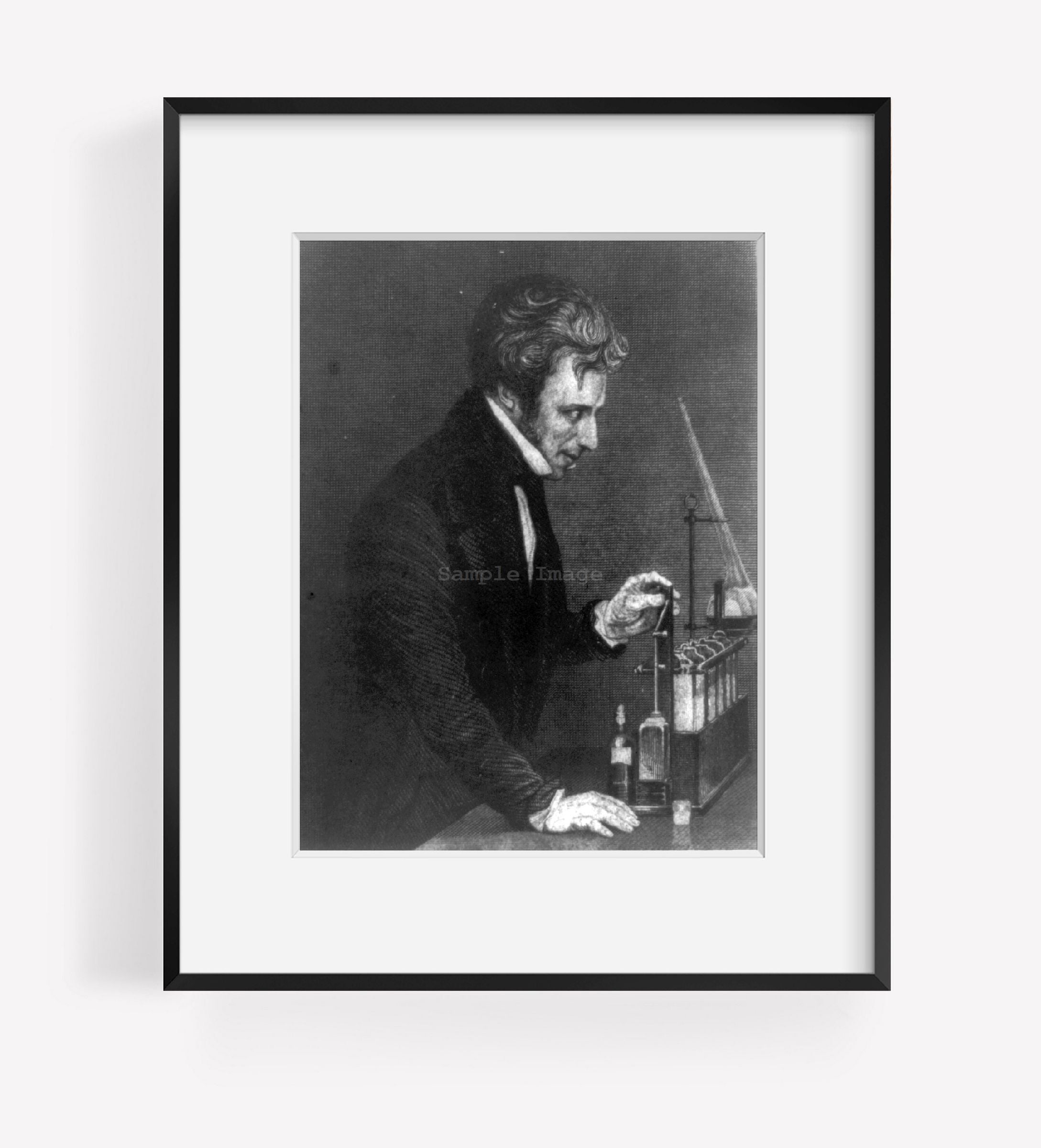 Vintage photograph: Michael Faraday