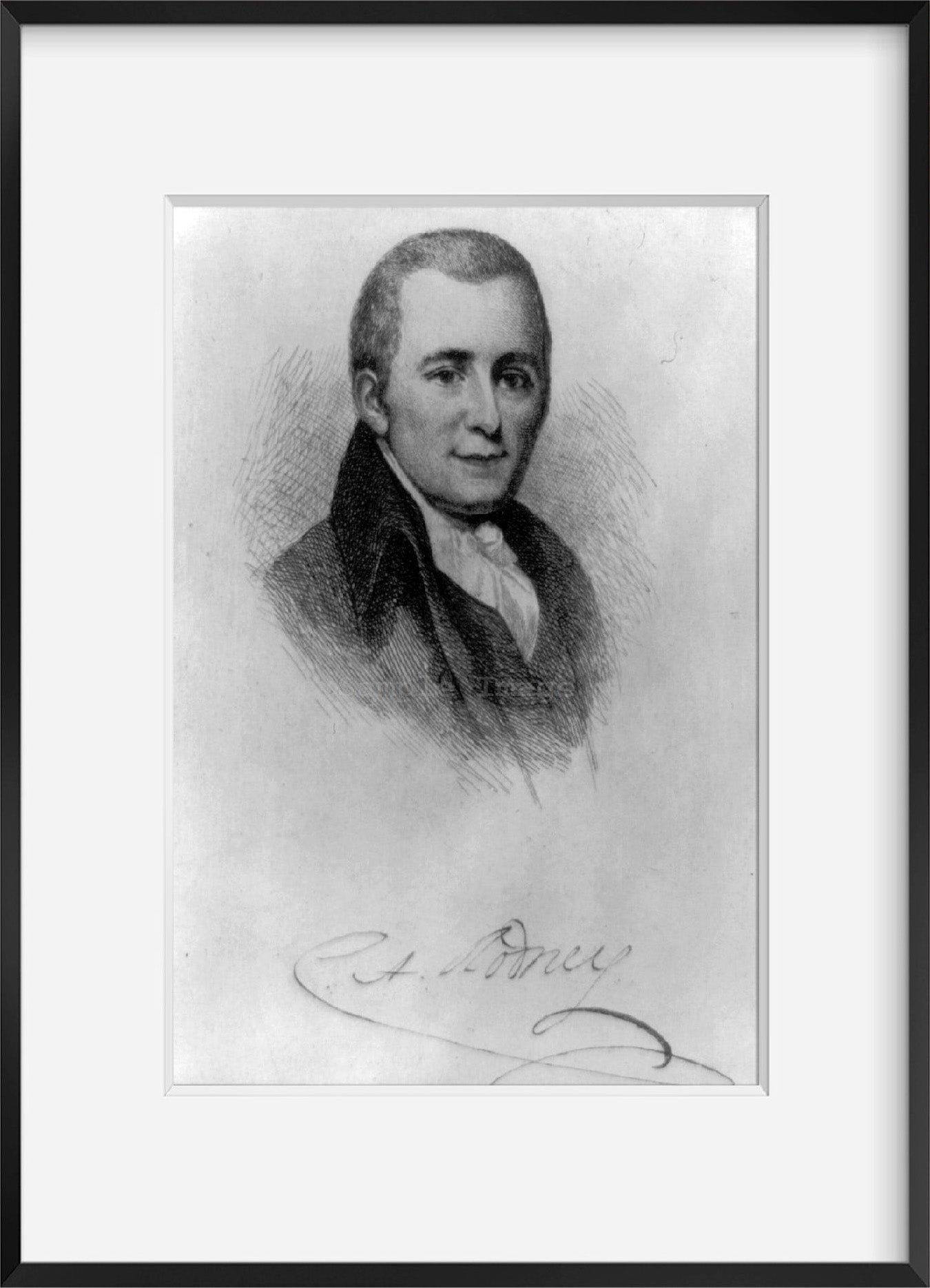 Photograph of C.A. Rodney 1772-1824 Summary: Statesman, Att. General in Pres. Je