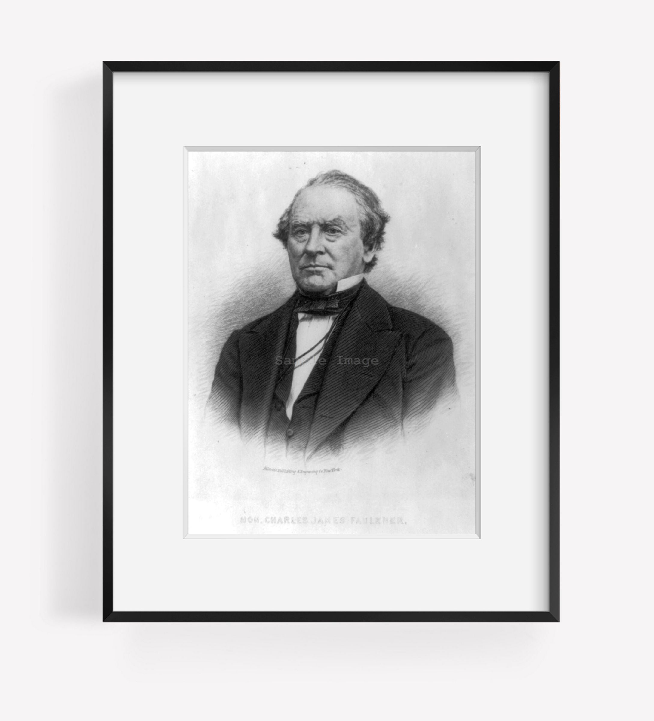 Photograph of Hon. Charles James Faulkner