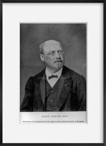 1878 photograph of Joseph Joachim Raff