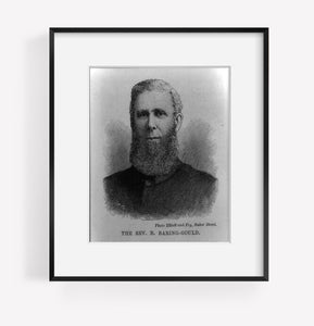 Photo: Reverend B. Baring Gould, 1834-1924, English Anglican Priest, hagiographer