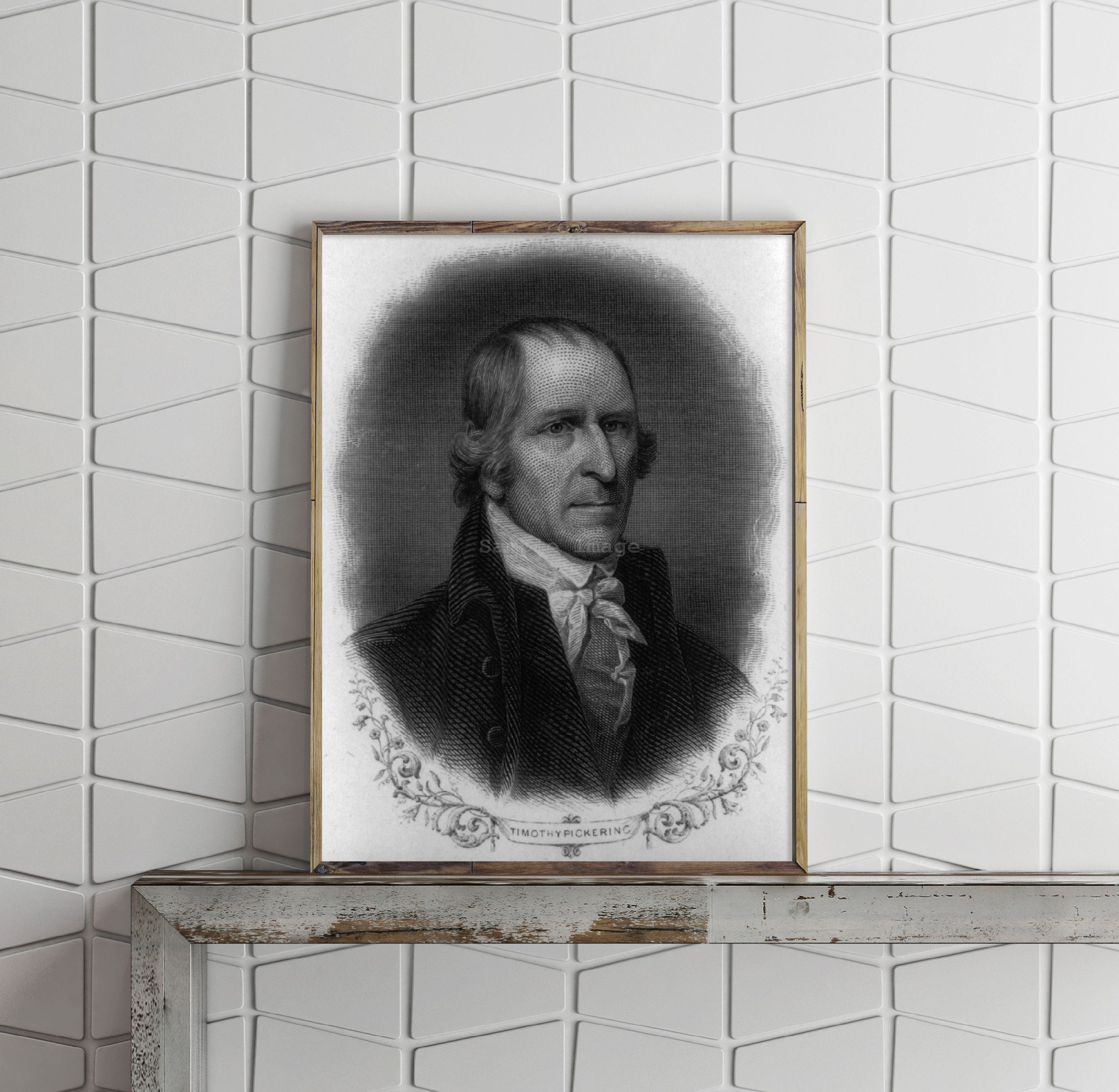 Vintage photograph: Timothy Pickering (1745-1829)