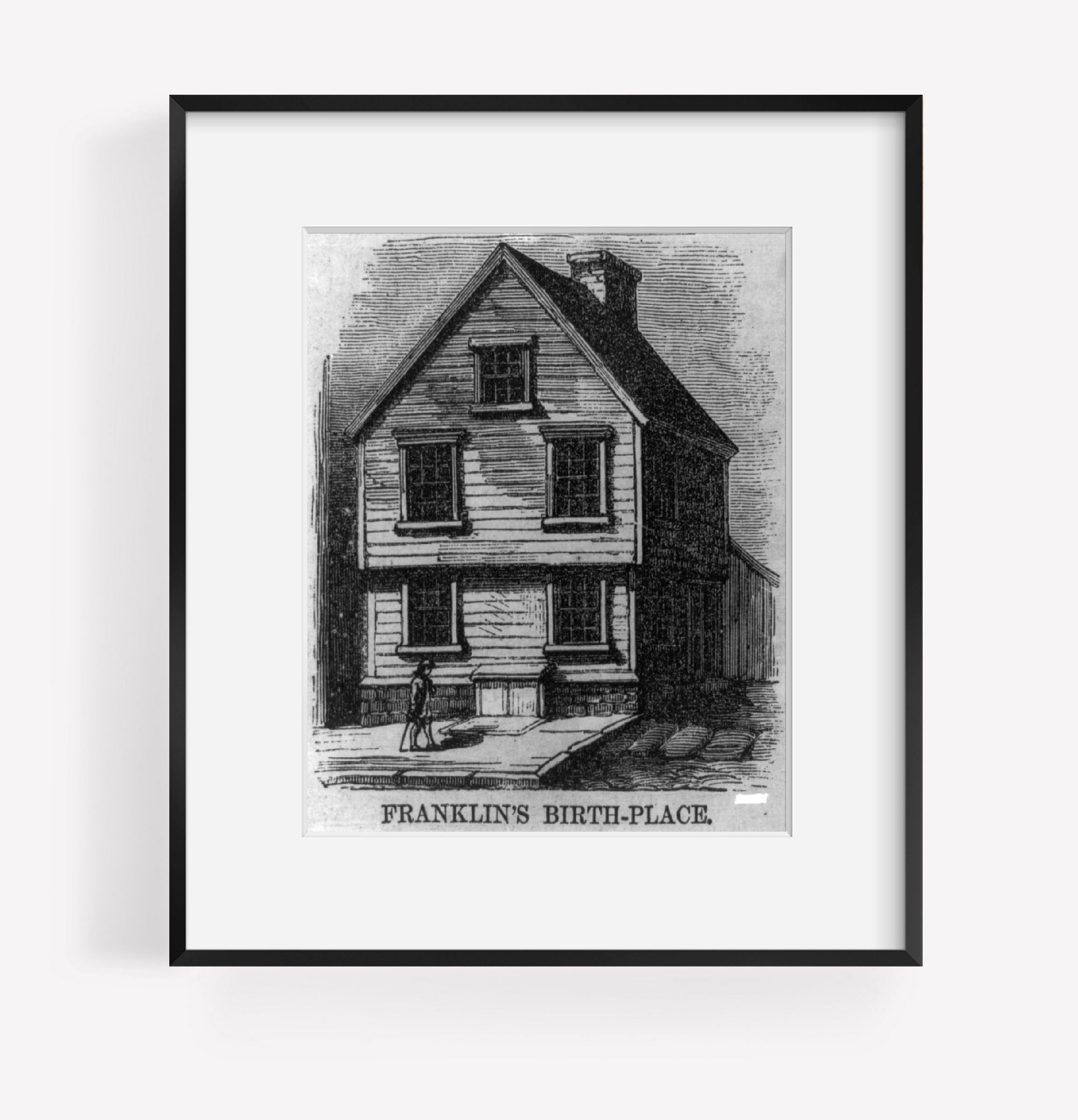 Photograph of Franklin's Birthplace