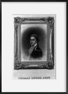 Vintage 1824 print: Thomas Lynch, Jr.