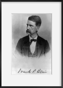 Vintage 1877 photograph: Hon. Frank P. Blair