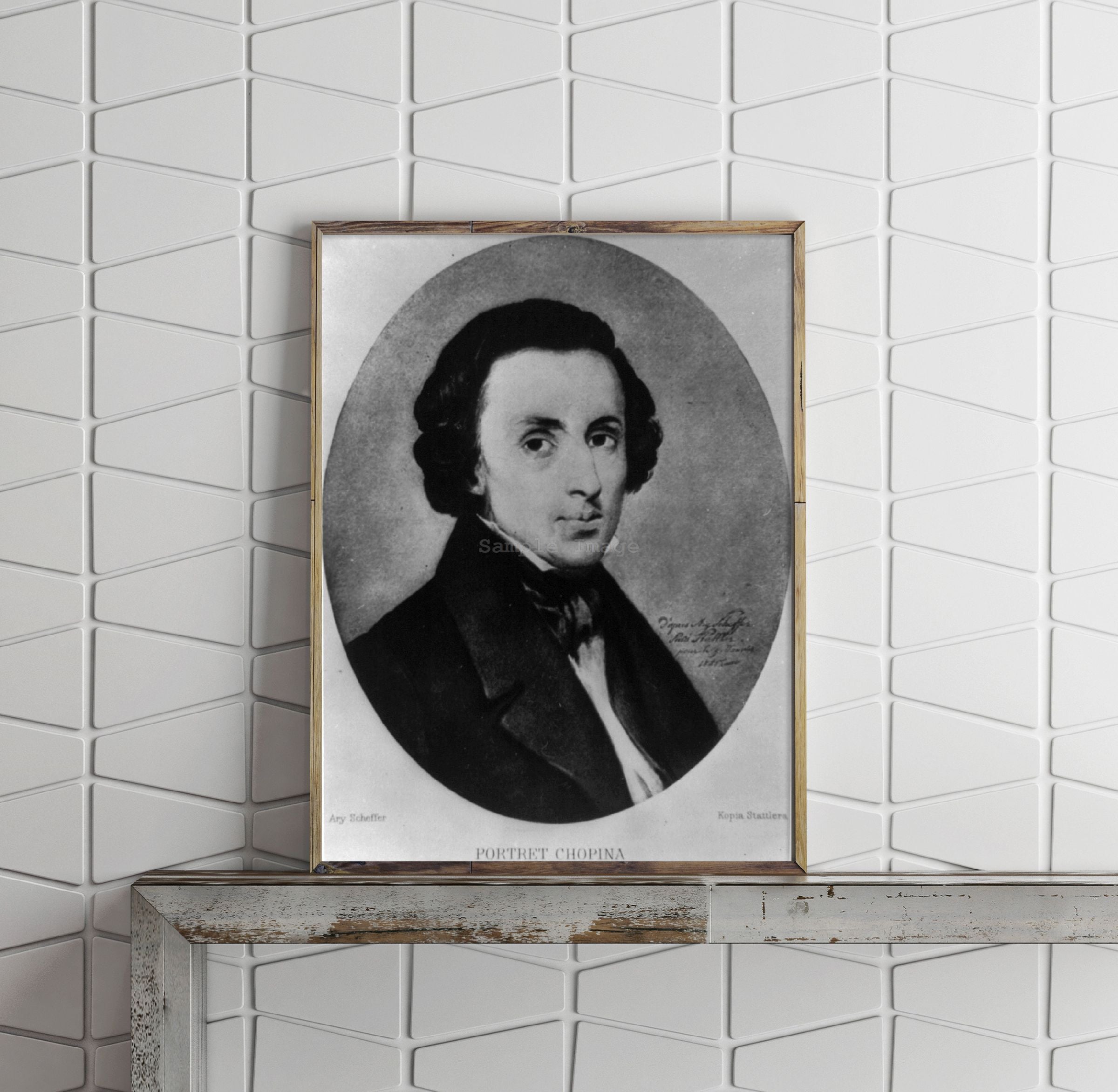 Vintage photograph: Chopin
