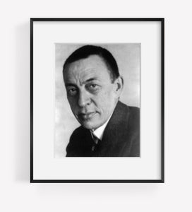 Photograph of Rachmaninoff - Reproduction