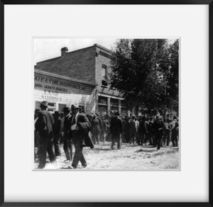 1903? photograph of Land rush, Pocatello, Idaho