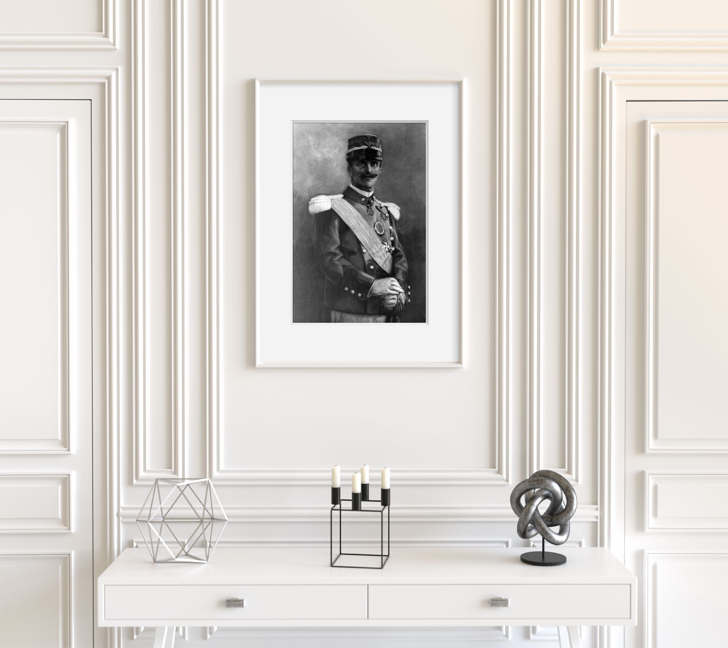 Vintage photograph: Victor Emanuel III, King of Italy
