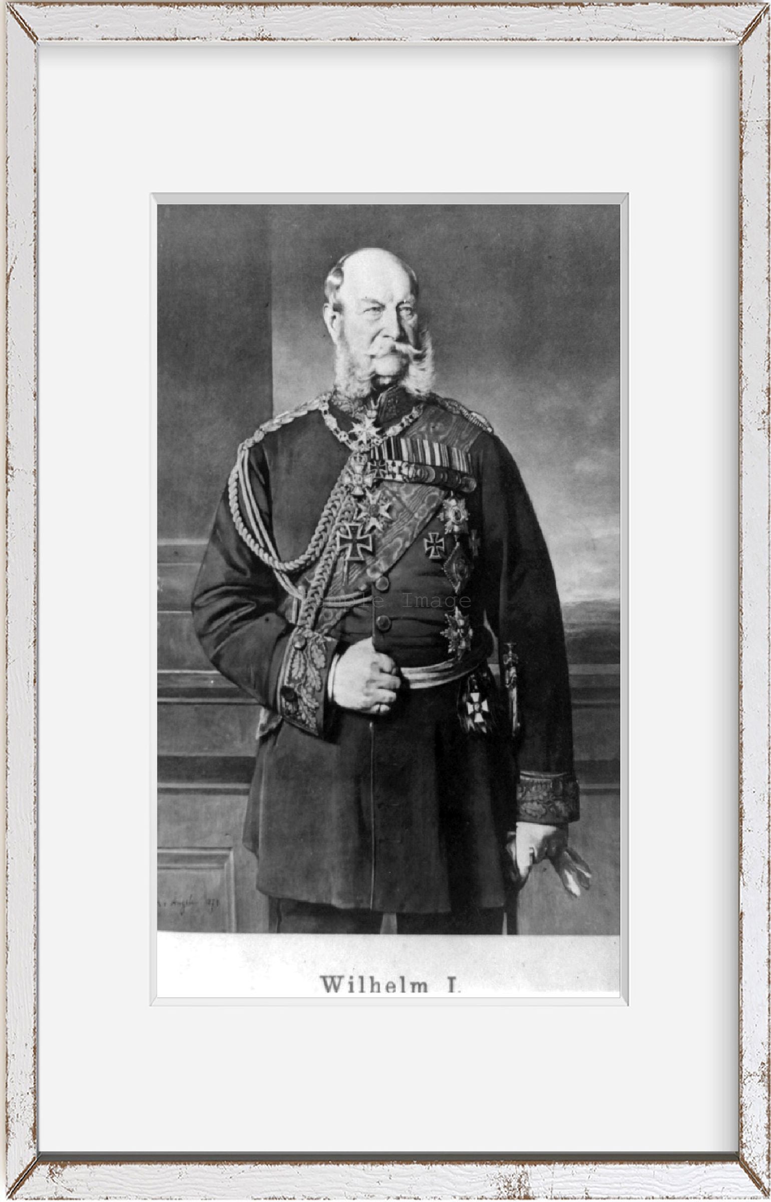 Vintage photograph: Wilhelm I