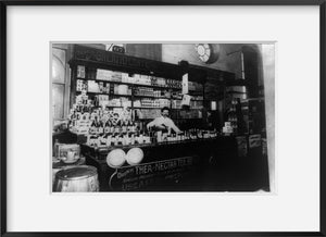 Photograph of Interior of a great Atlantic and Pacific store