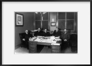 Vintage ca. 1907 photograph: "Food Committee" Summary: Photograph showing the F