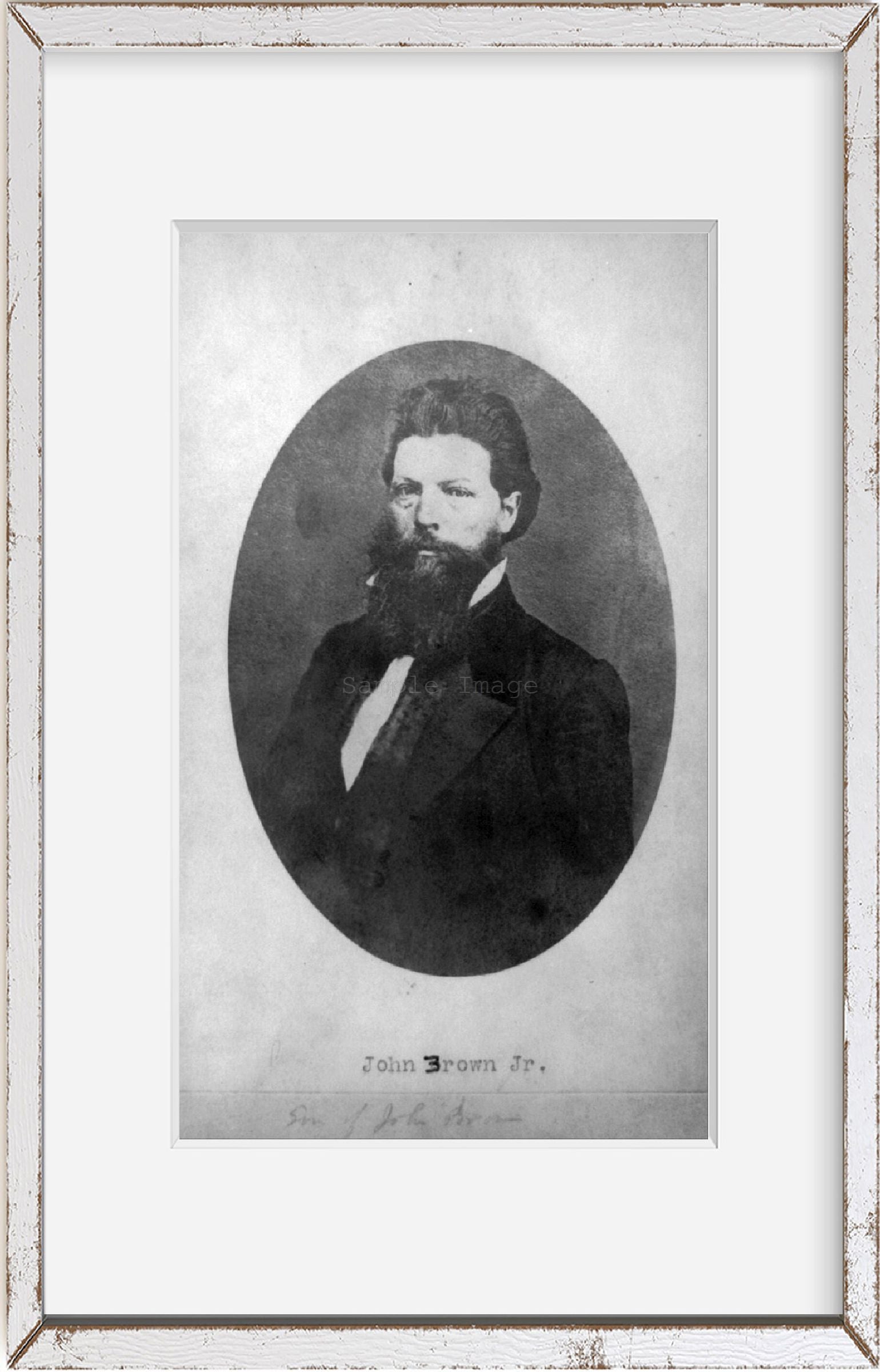 Photograph of Contemporaries of John Brown - John Brown, Jr.