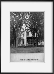 Photograph of Contemporaries of John Brown - Home of Lewis Washington