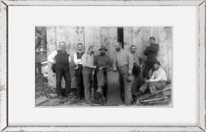 between ca. 1883 and ca. 1912 photograph of Dr. H.W. Wiley and group at Ottowa,