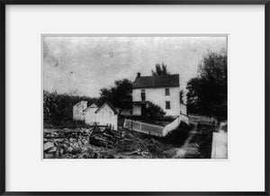 1907 Photo Birthplace of Daniel Drawbaugh