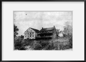 c1907 photograph of House in which Daniel Drawbaugh invented the first telephone