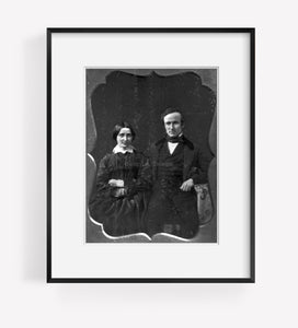 Photo: Rutherford B. Hayes, his wife on their wedding day, December 30, 1852