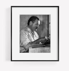 Photograph of Ernest Hemingway