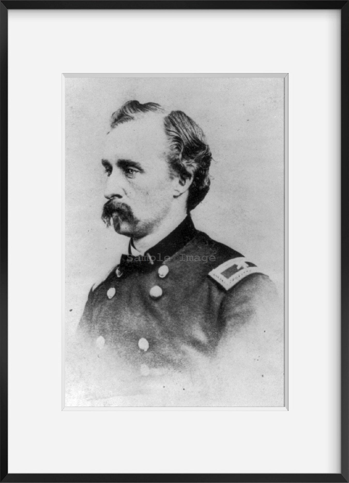 Photo: George Armstrong Custer, 1839-1876, US Army Officer, Cavalry Commander, Civil
