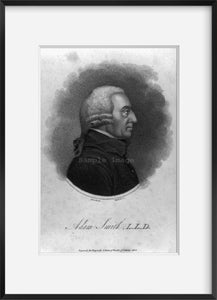 Vintage photograph: Adam Smith, L.L.D.