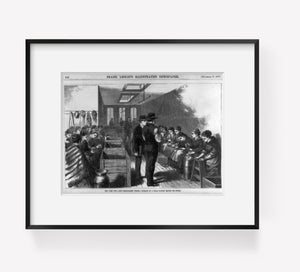 1877 Photo N.Y. City--The cigar makers' strike--Interior of a cigar factory befo