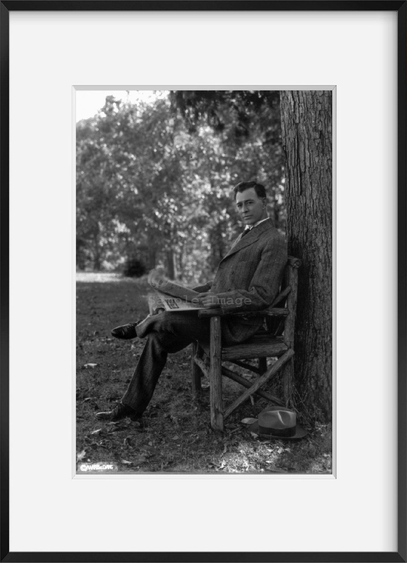 c1918 photograph of Senator Key Pittman