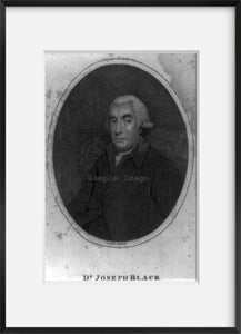Vintage 1807 print: Dr. Joseph Black