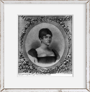 Photo: Elizabeth Kortright Monroe, 1768-1830, First Lady, United States, wife, James