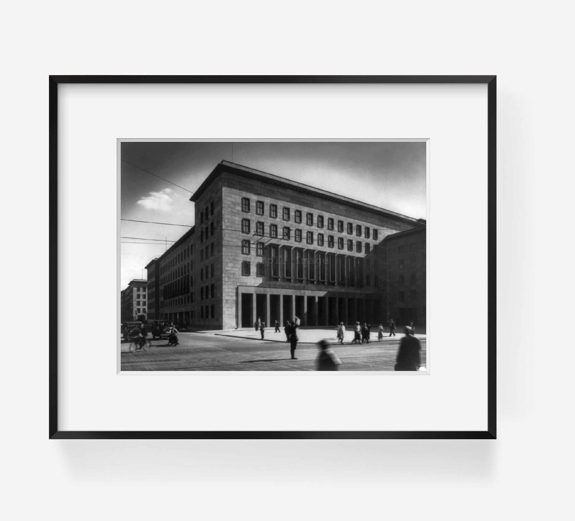ca. 1939 photograph of Reichsluftfahrtministerium Summary: Air ministry building