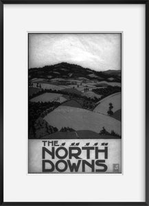 Photo: The North Downs, Landscape, E. McKnight Kauffer, c1910